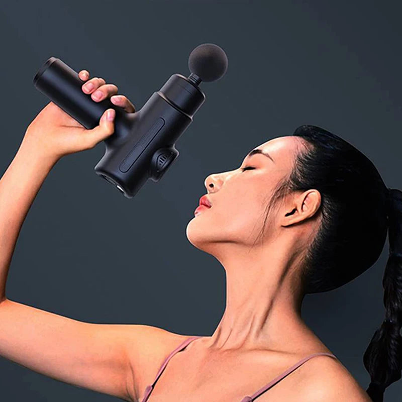 Deep Tissue Percussion Muscle Massage Gun with 8 Heads - 11