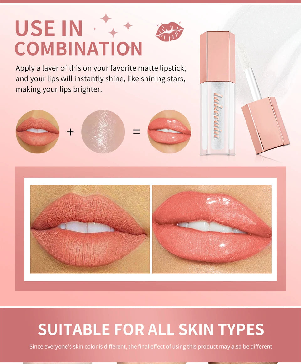 Hydrating Shimmer Lip Glaze for Plump and Radiant Lips - 11