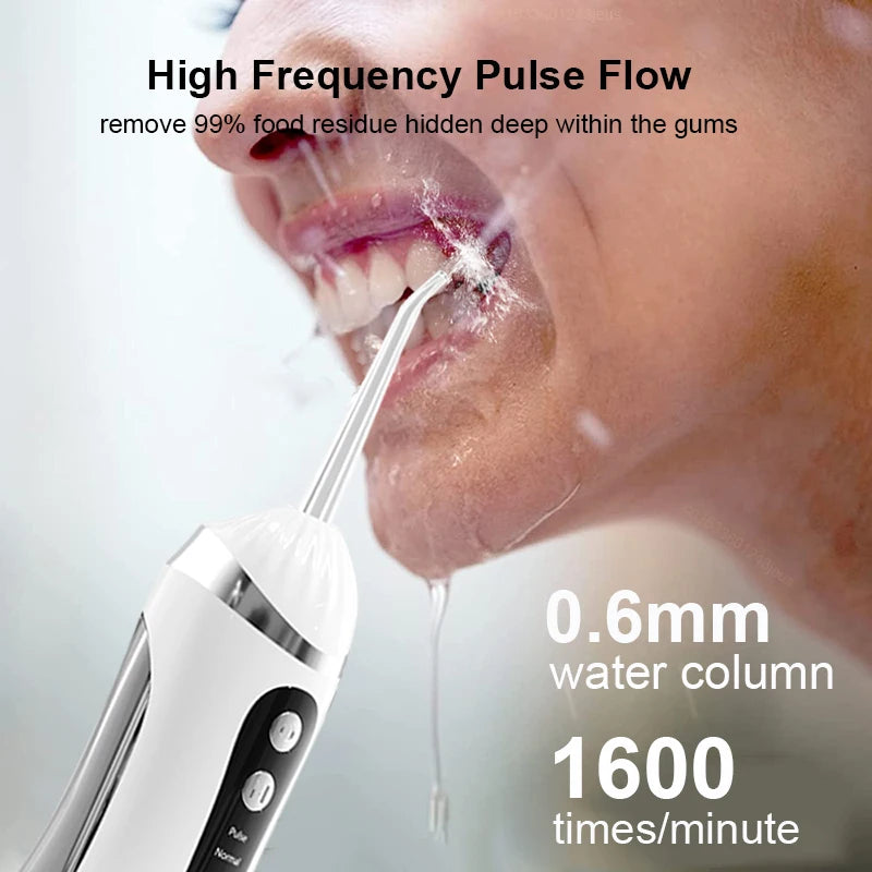 Portable Electric Water Flosser for Deep Teeth Cleaning - 2