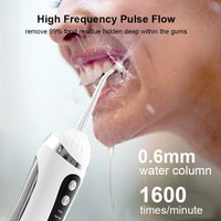 Portable Electric Water Flosser for Deep Teeth Cleaning