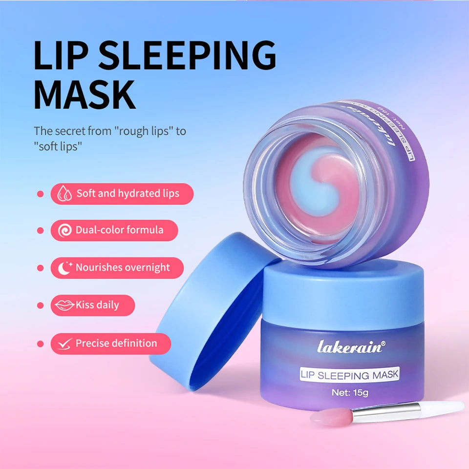 Hydrating Overnight Lip Sleeping Mask for Dry Lips - 10
