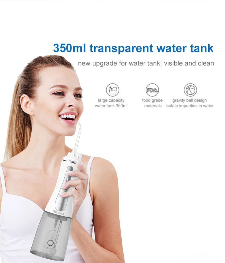 Portable Cordless Water Flosser for Deep Teeth Cleaning - 13