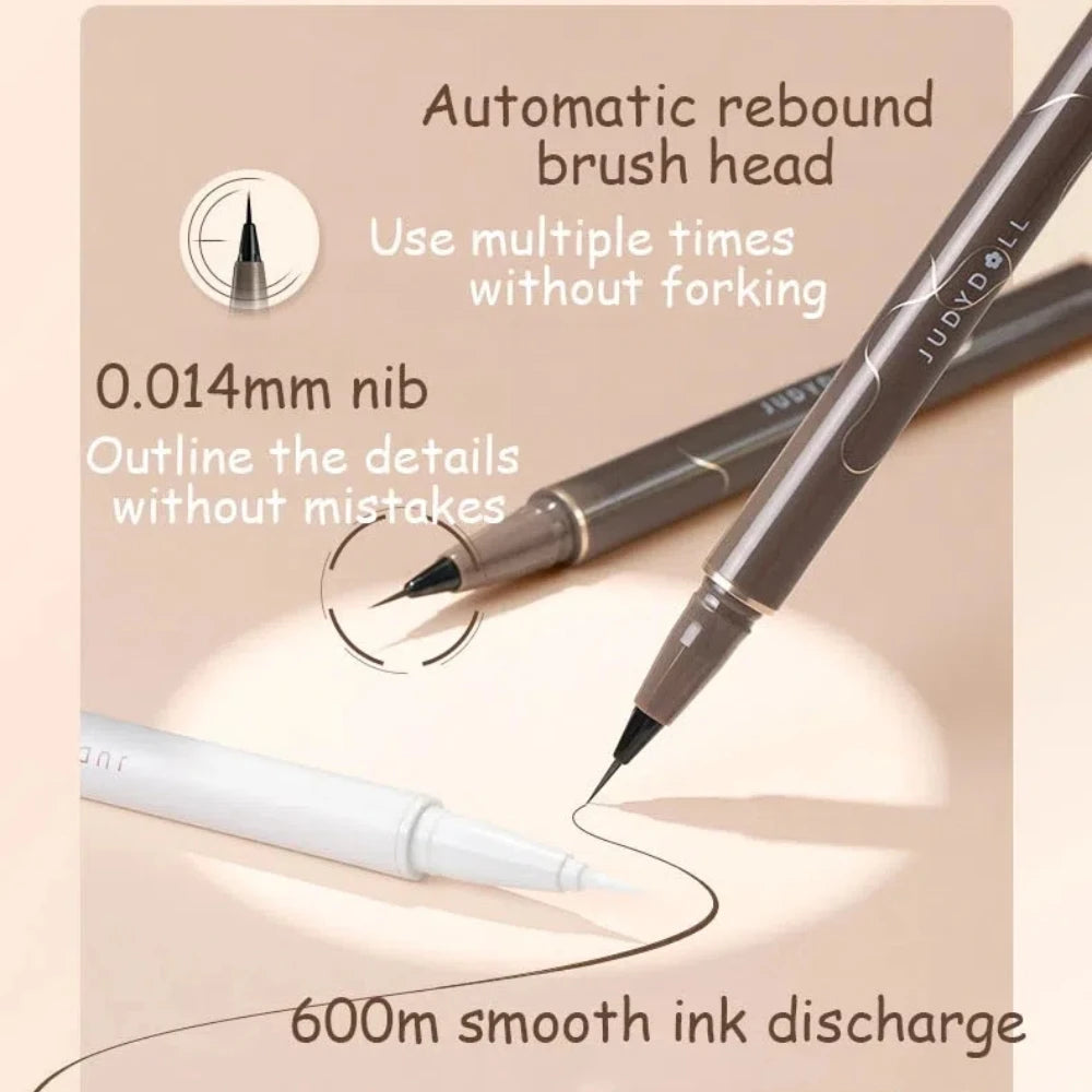Ultra-Fine Waterproof Liquid Eyeliner Pen - 4
