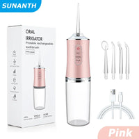 Portable Cordless Water Flosser for Deep Cleaning