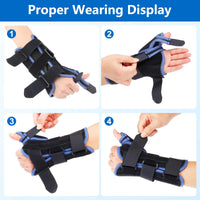 Adjustable Wrist and Thumb Support Splint for Pain Relief