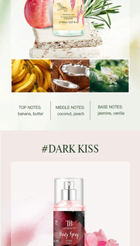 Long-Lasting Alcohol-Free Floral Body Fragrance Mist