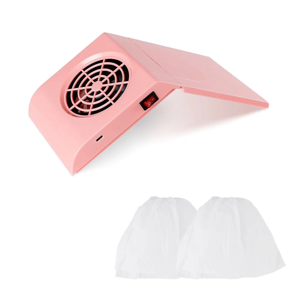 Portable USB Nail Dust Vacuum Collector - 24