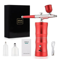 Portable Mini Airbrush Kit for Nail Art and Makeup