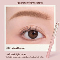 Dual-Ended Waterproof Eyebrow Pencil and Tint Gel