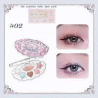 6-Color Bunny Garden Eyeshadow Palette