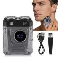 Portable Waterproof Electric Shaver for Men
