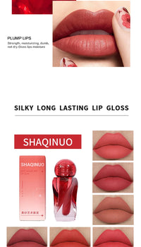 Velvet Matte Mousse Lip Glaze for Long-Lasting Hydration