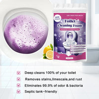Powerful Toilet Cleaning Foam for Deep Stain Removal