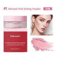 Oil-Control Matte Setting Powder for Flawless Makeup