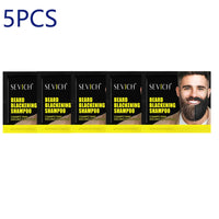 Instant 5-Minute Men's Beard Darkening Shampoo