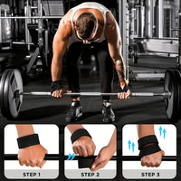 Weightlifting Wrist Straps for Enhanced Grip and Strength
