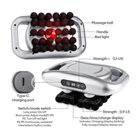 48-Head Deep Tissue Body Massage Gun