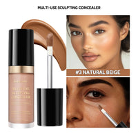 5-Color Waterproof Sculpting & Full Coverage Concealer