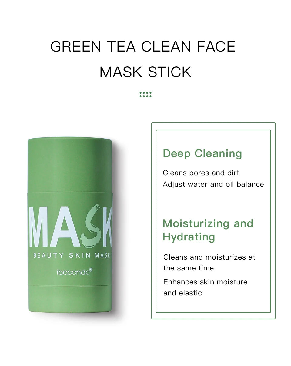Green Tea Deep Cleansing Face Mask Stick - 11