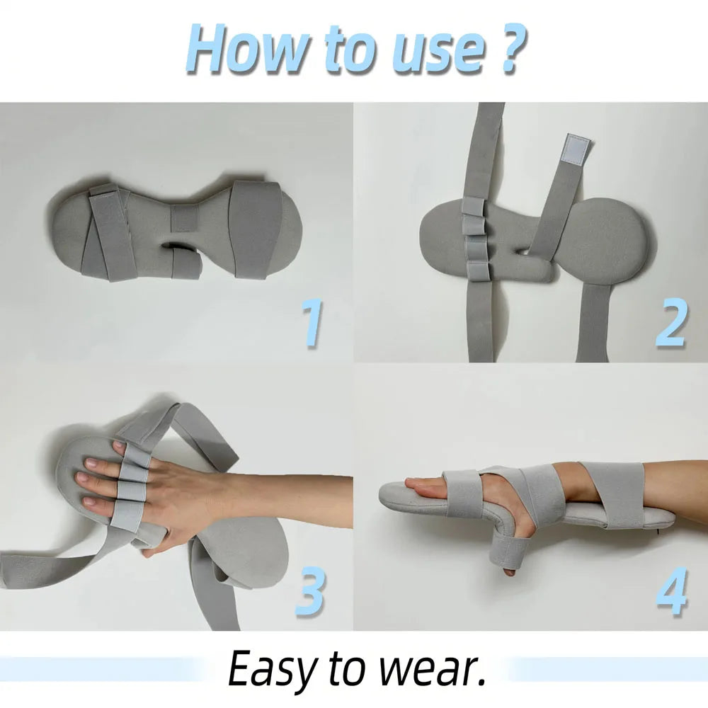 Finger Rehabilitation Splint for Hand Flexion Correction - 6