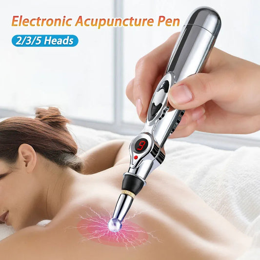 Electronic Meridian Acupuncture Pen for Targeted Pain Relief