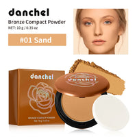 Matte Bronze Pressed Setting Powder for Flawless Contouring