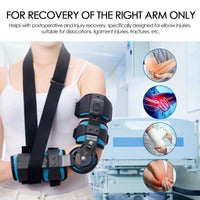 Adjustable Elbow Support Brace for Right Arm Recovery