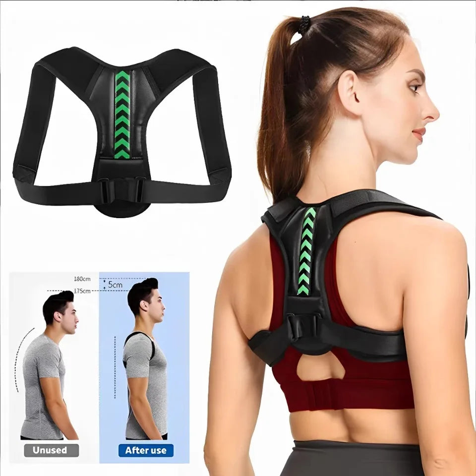 Adjustable Back Posture Corrector Support Brace - 2