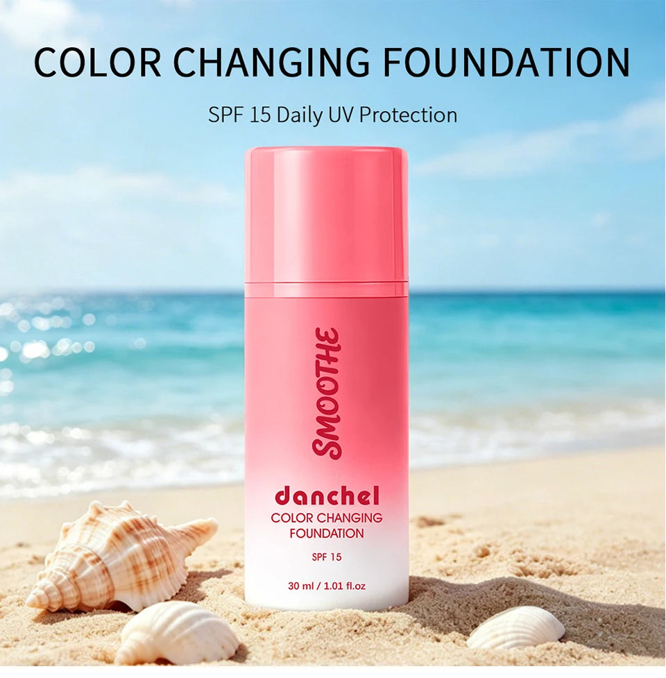 Color-Changing Foundation for Flawless Skin Tone - 8