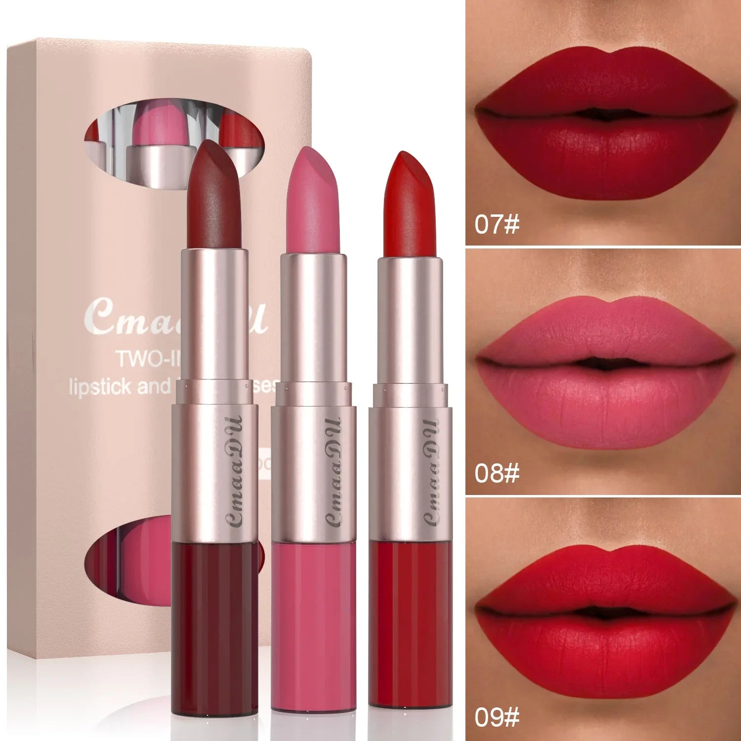 Matte Liquid Lipstick and Lip Gloss Collection Set - 30
