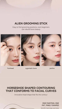Facial Contouring Stamp for Easy Sculpting