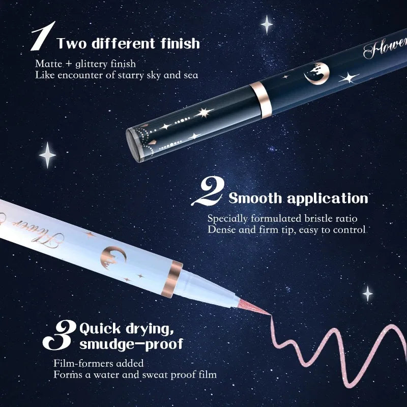 Waterproof Smudge-Proof Liquid Eyeliner Pen - 3