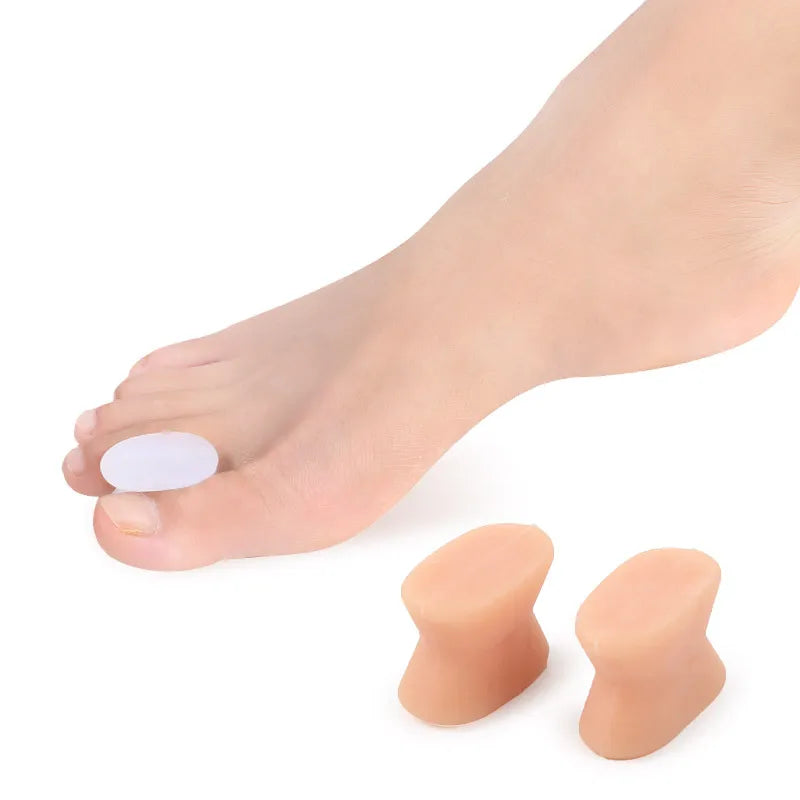 Silicone Gel Toe Separators for Pain Relief and Bunion Correction - 2