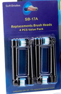 Rechargeable Rotating Electric Toothbrush with 4 Heads