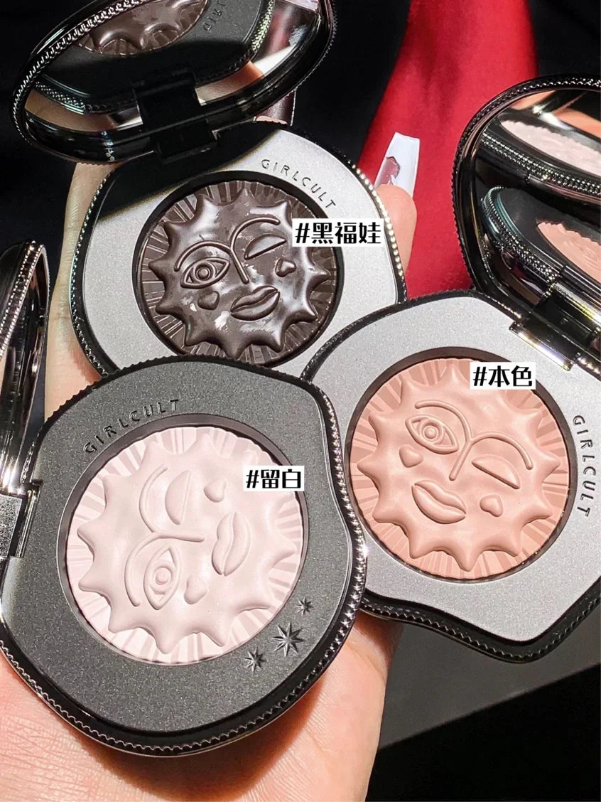 Silky Matte Face Blush and Highlighter Powder - 11