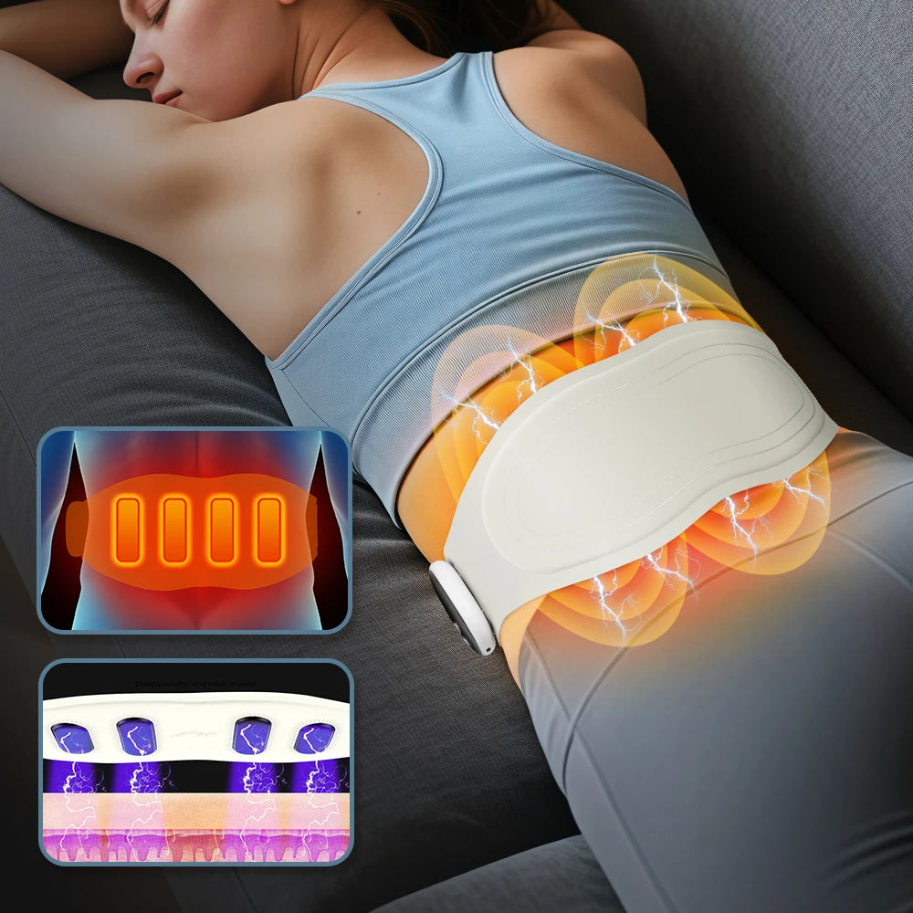 Electric Heating & EMS Waist Massager for Pain Relief - 2