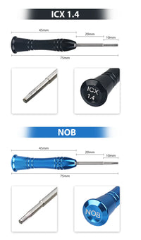 Dental Implant Micro Screwdriver Set for Orthodontic Procedures