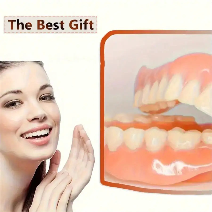 Realistic Natural-Look Cosmetic Dentures for Smile Restoration - 2