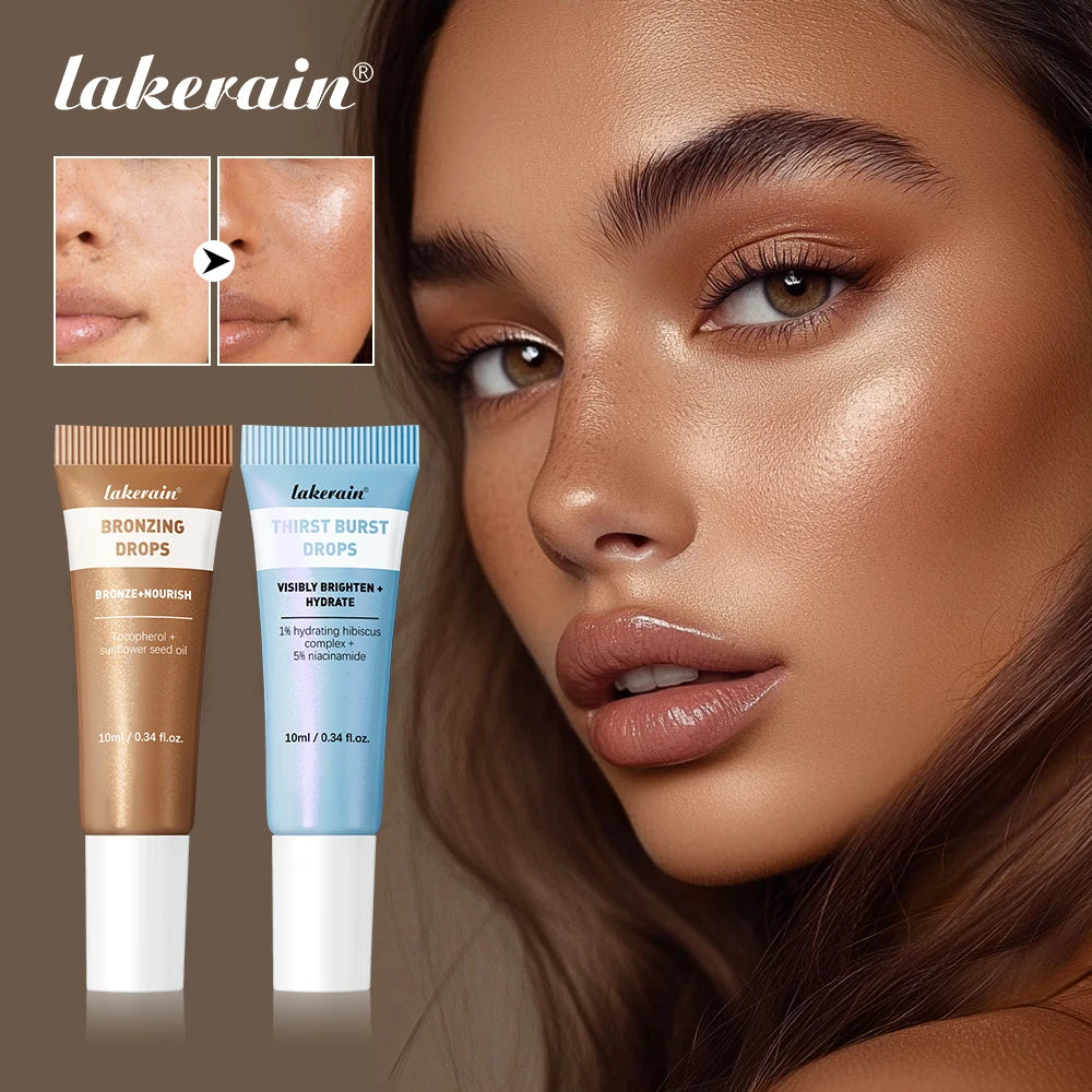 Glow and Bronze Serum Duo for Radiant Skin - 1