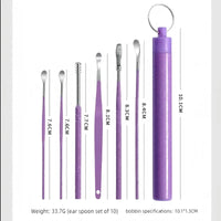Professional Stainless Steel Ear Wax Removal Kit