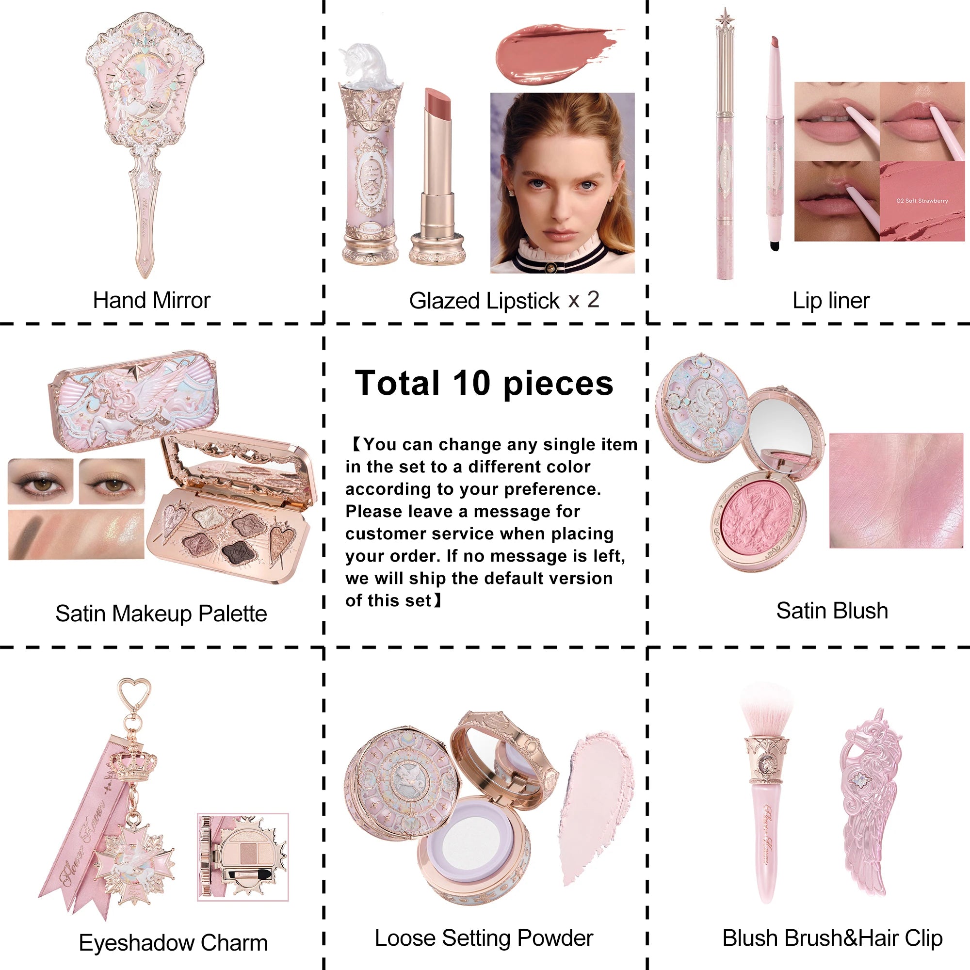 Unicorn Fantasy Makeup Collection Set - 31
