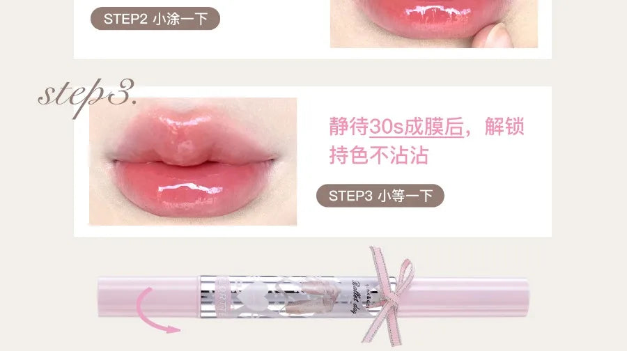 Long-Lasting Non-Stick Film-Forming Lip Glaze - 44