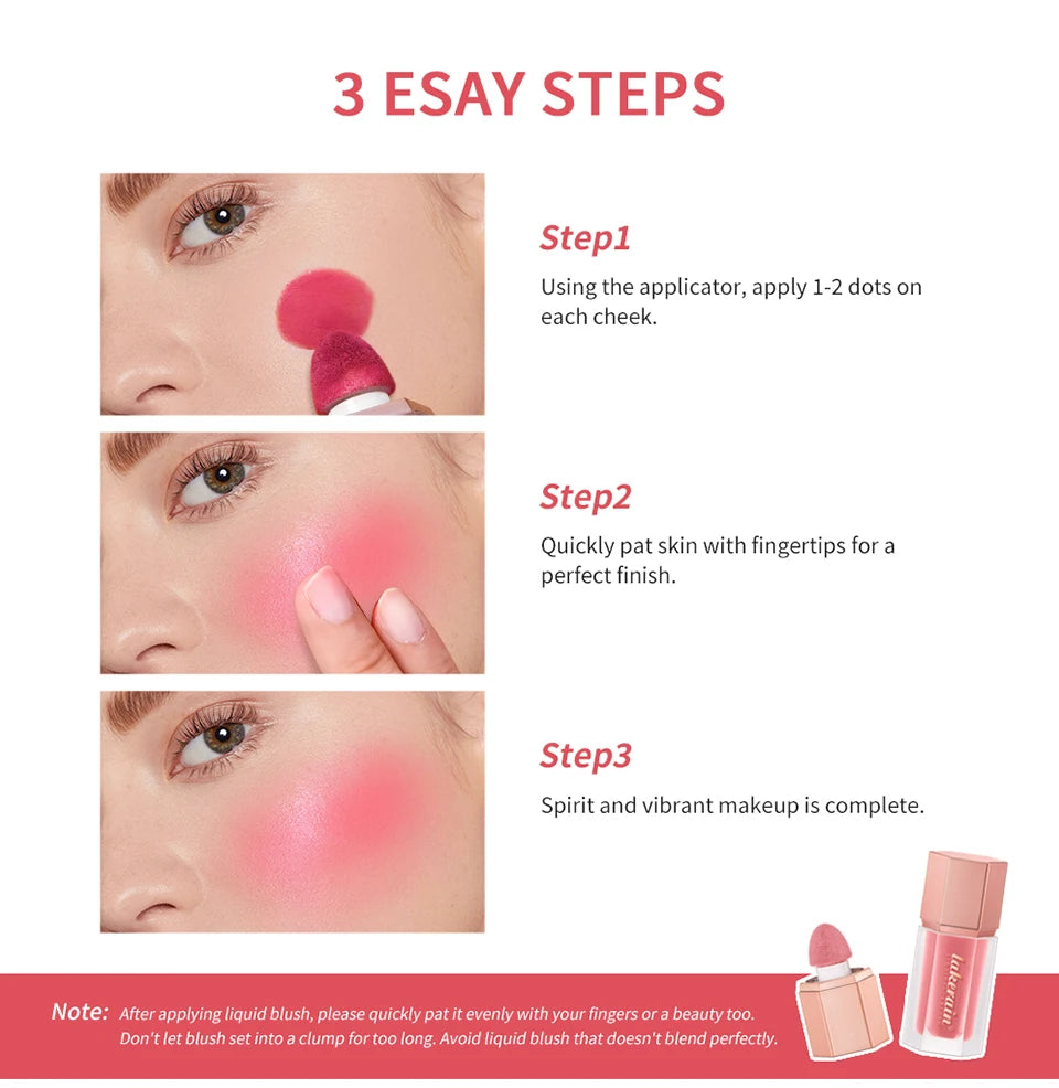Long-Lasting Waterproof Liquid Matte Blush - 14