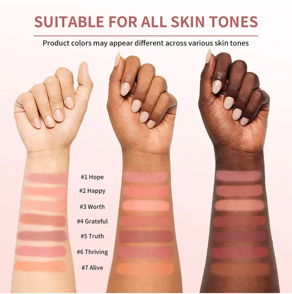Matte Bouncy Cream-to-Powder Blush for Natural Glow - 13