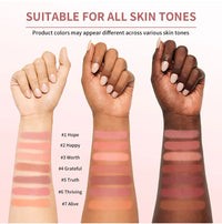 Matte Bouncy Cream-to-Powder Blush for Natural Glow