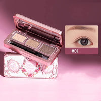 Long-Lasting Matte Eyebrow Powder Palette