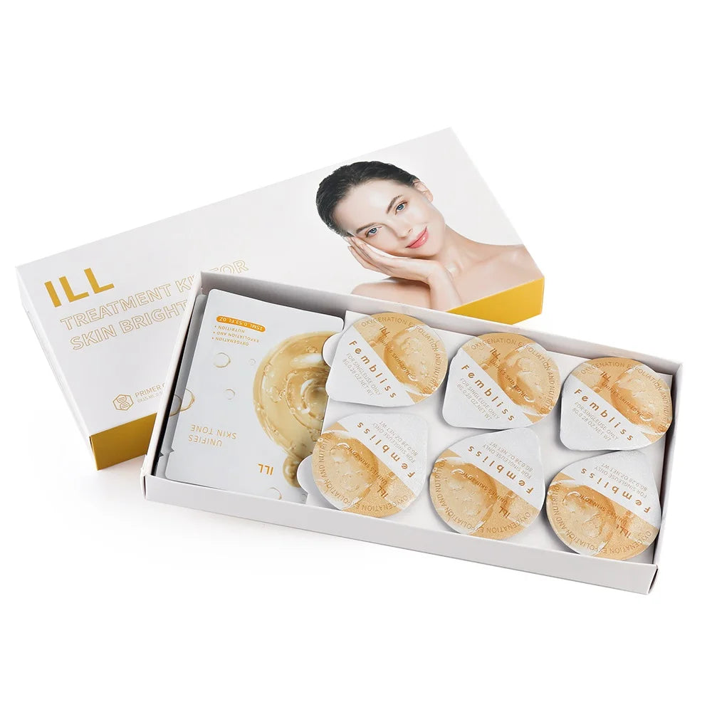 CO2 Oxygen Facial Treatment Capsule and Gel Kit - 28