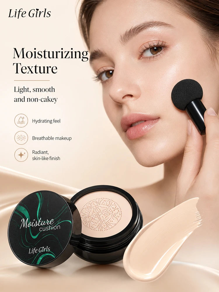 Hydrating Mushroom Cushion Foundation for Flawless Coverage - 9