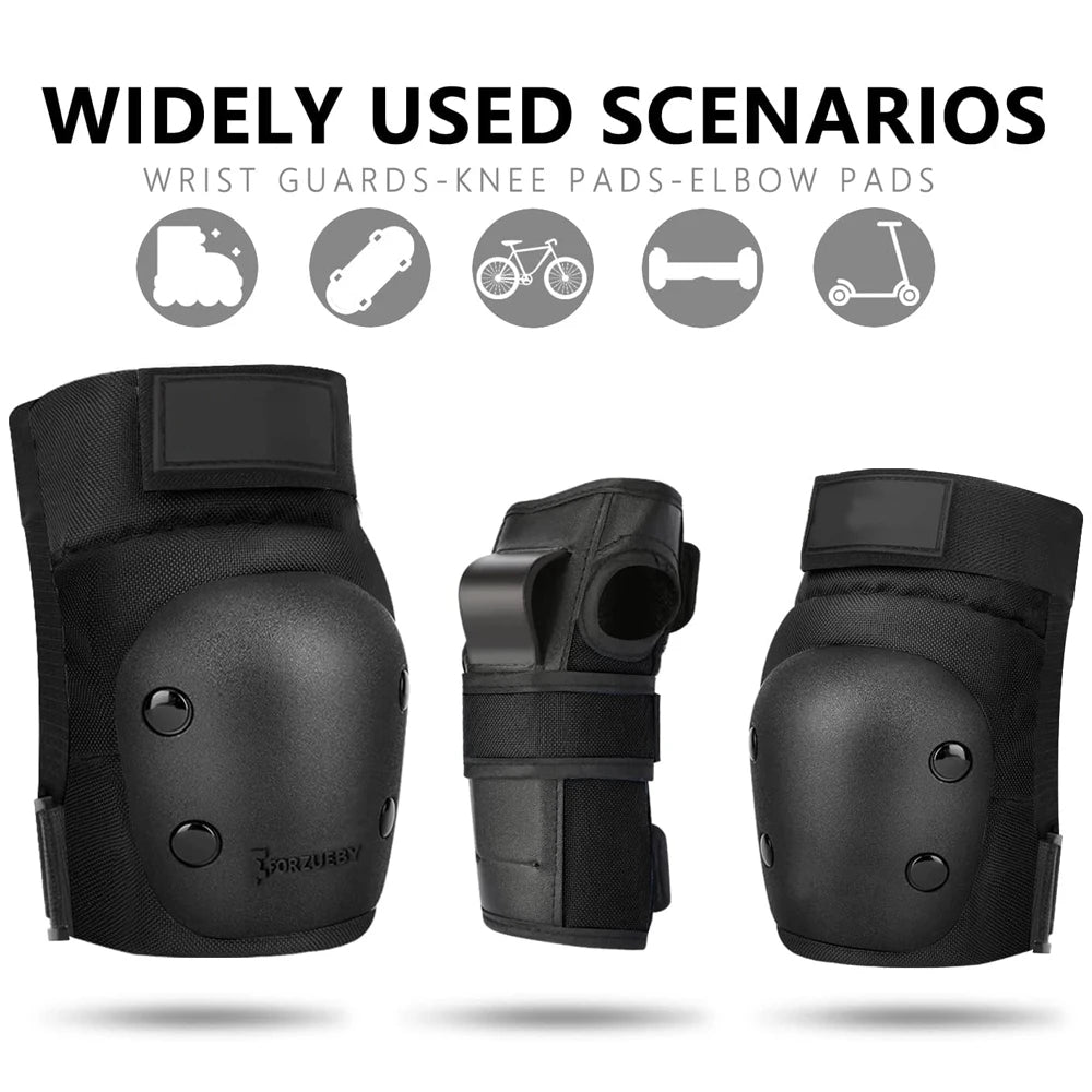 6-Piece Protective Knee, Elbow, and Wrist Pad Set - 13
