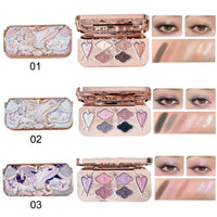 6-Color Enchanted Unicorn Eyeshadow Palette